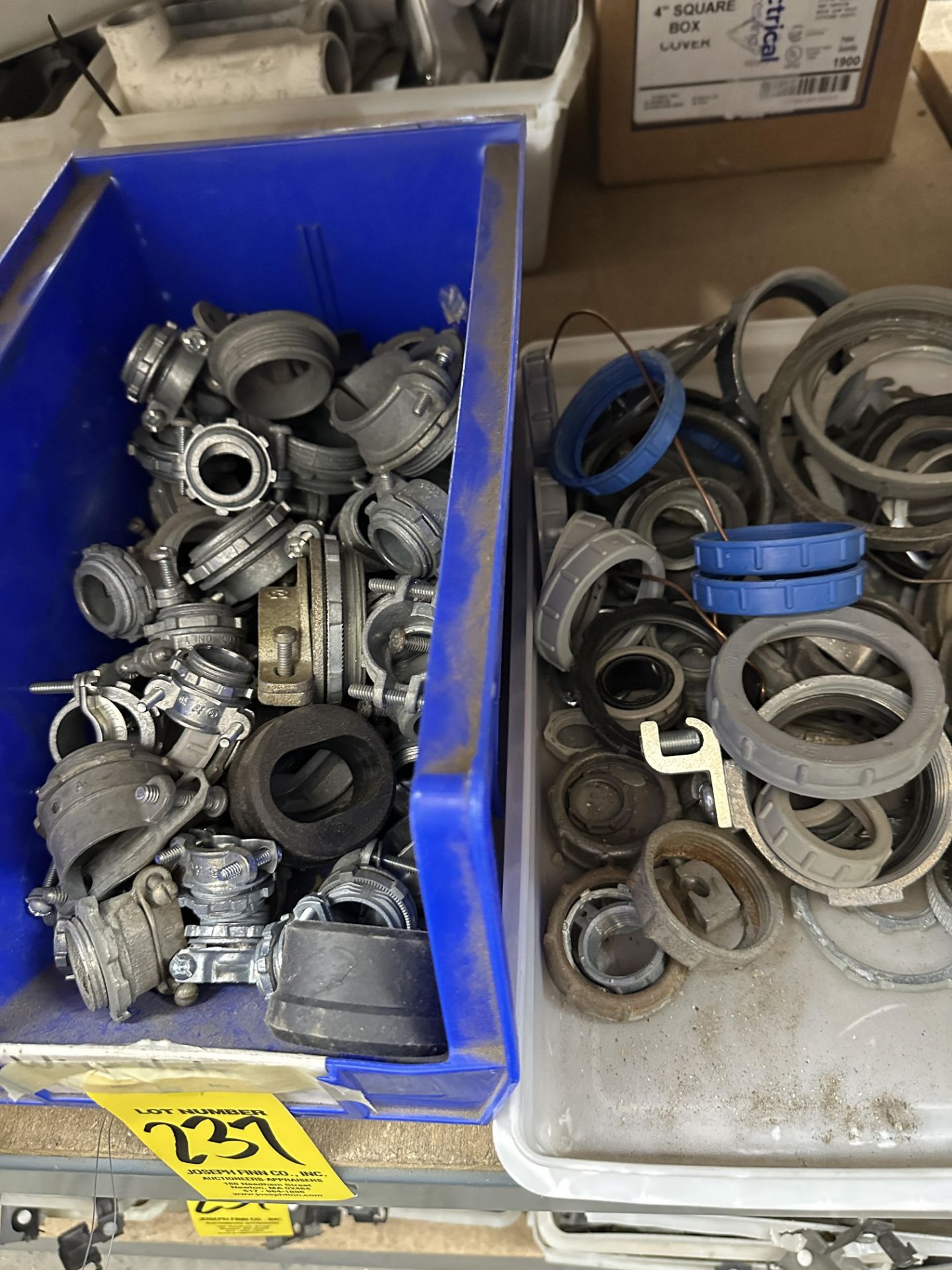 LOT Caddy Metal Stud Clips, Hangers, Bushings, Etc. - Image 4 of 6