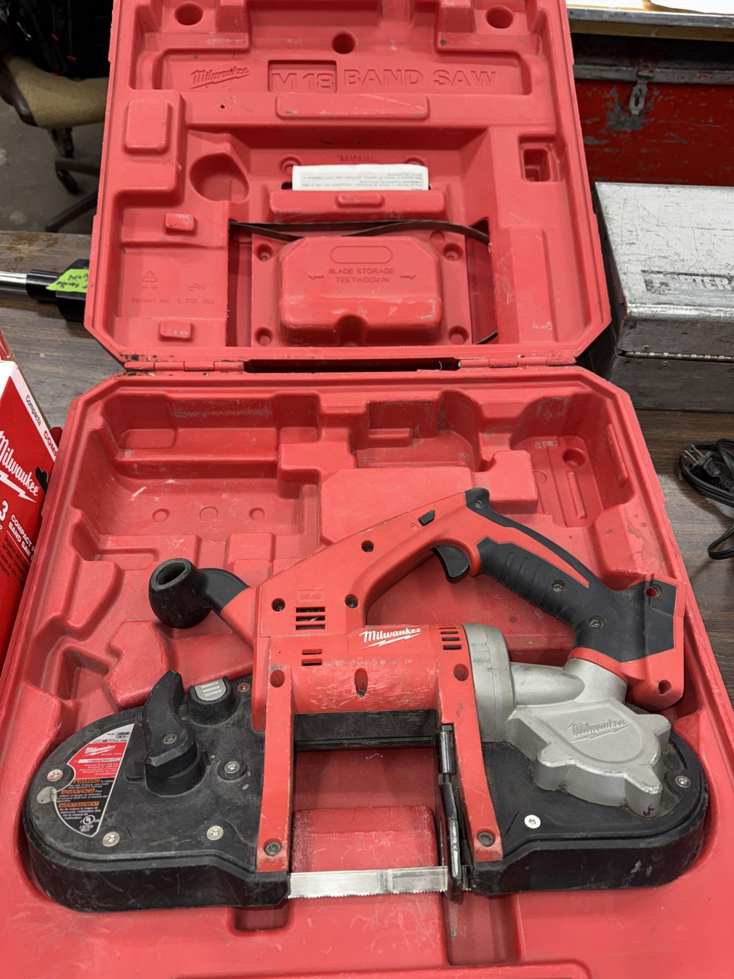 Milwaukee 2629-20 Band Saw in Case w/ Spare Blades