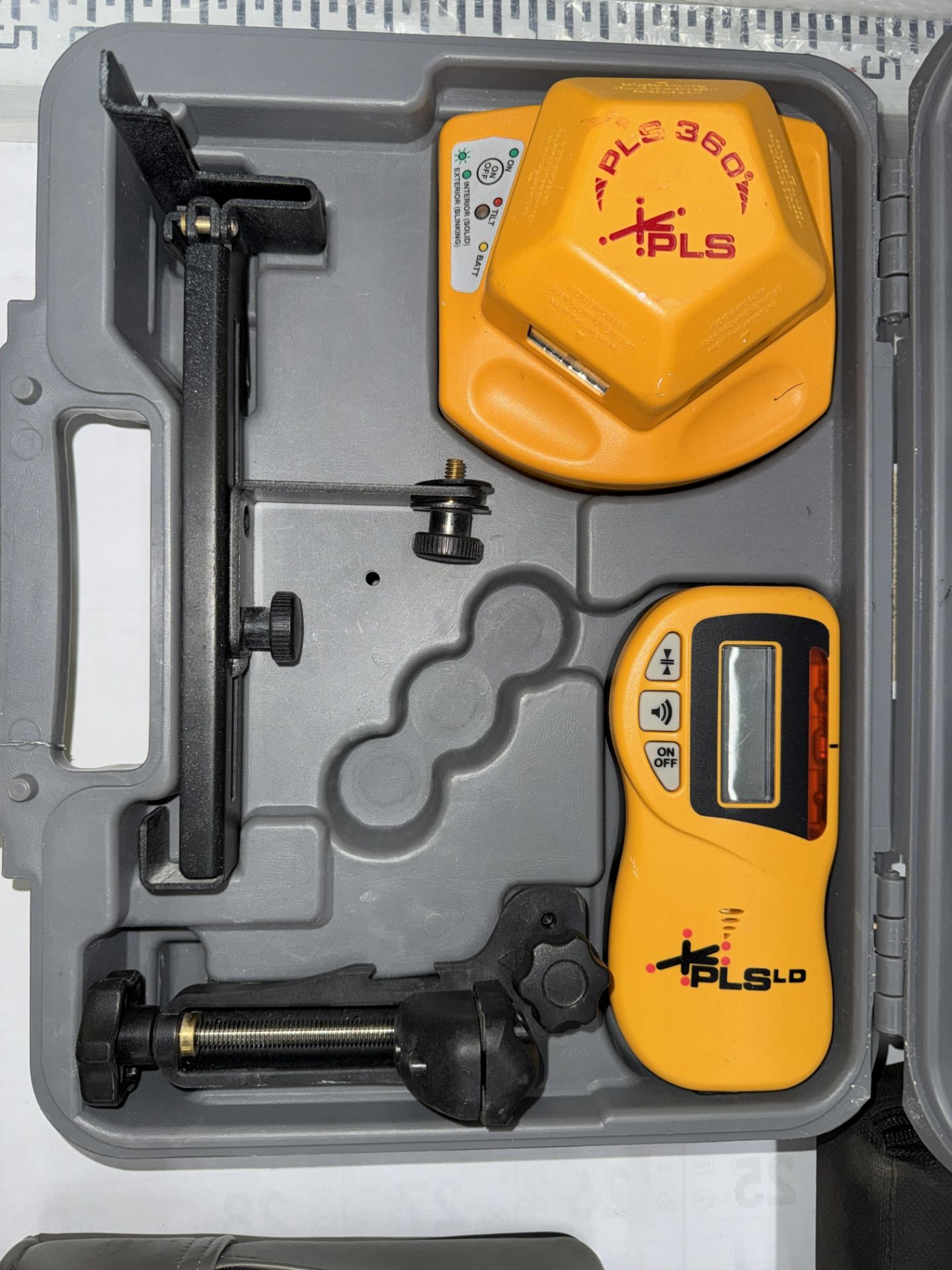 PLS 360 Laser Level in Case w/ Tripod - Image 2 of 3