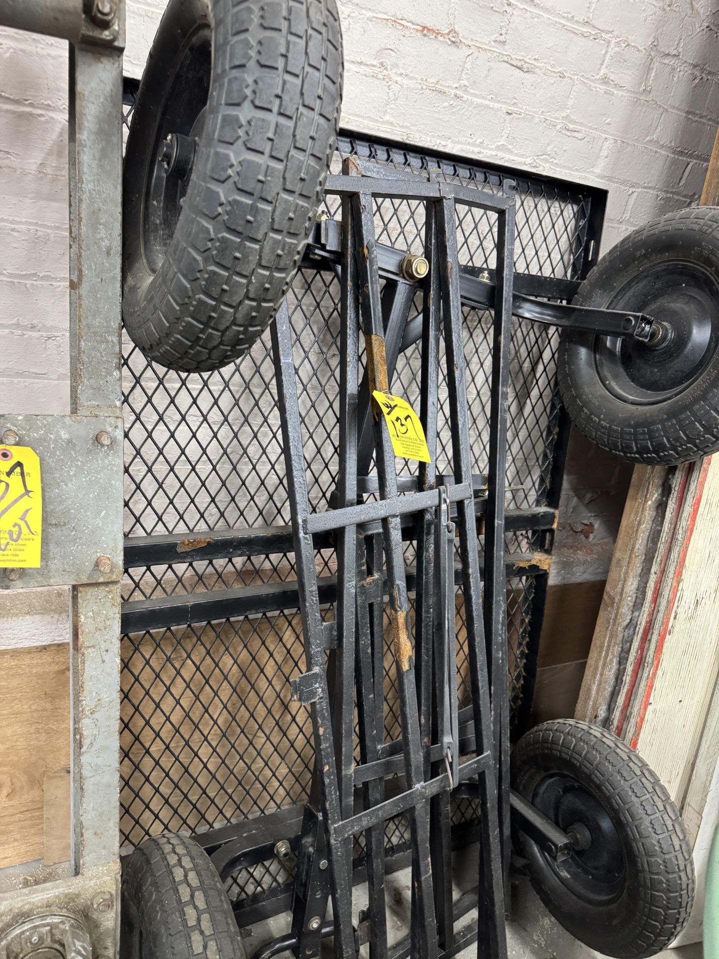 LOT Asst. Cart Frames, Platforms - Image 3 of 3