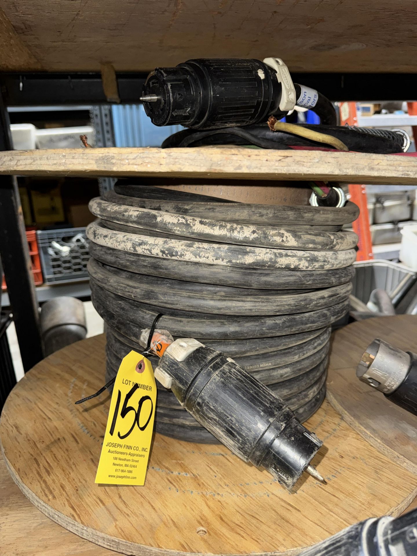 Cable w/ Reel for Remote Electrical Stations