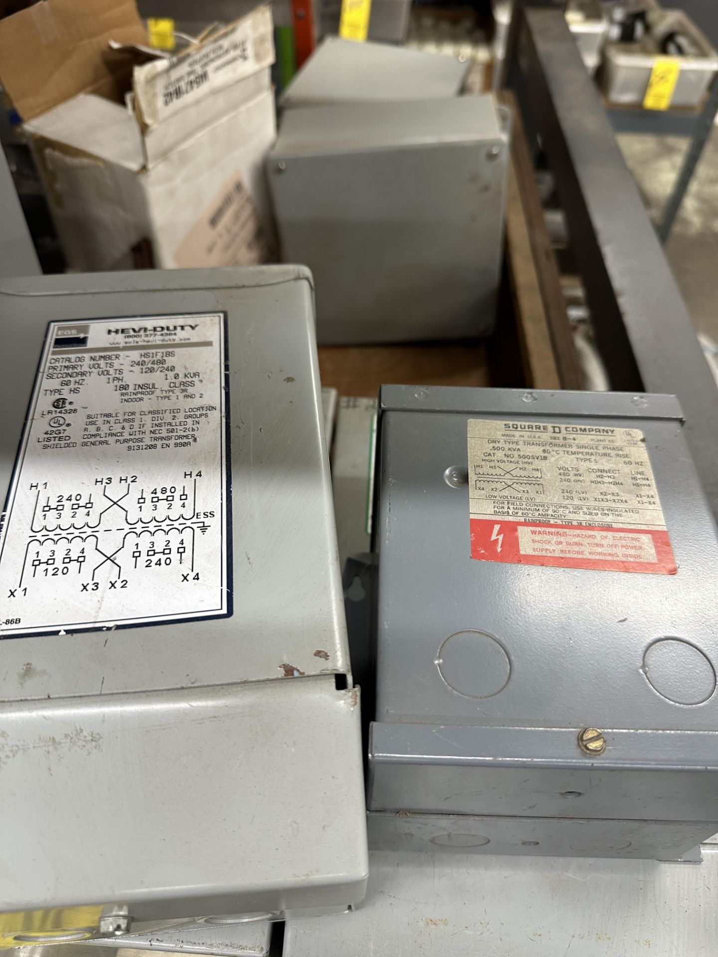 LOT (4) Asst. Transformers - Image 2 of 4