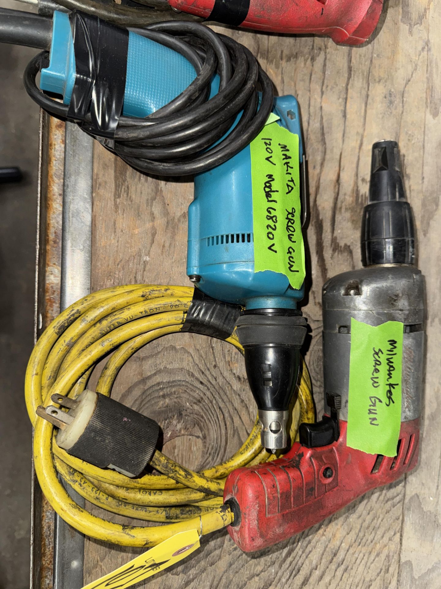LOT Milwaukee & Makita Corded Drivers, Milwaukee Hammer Drill - Image 2 of 3