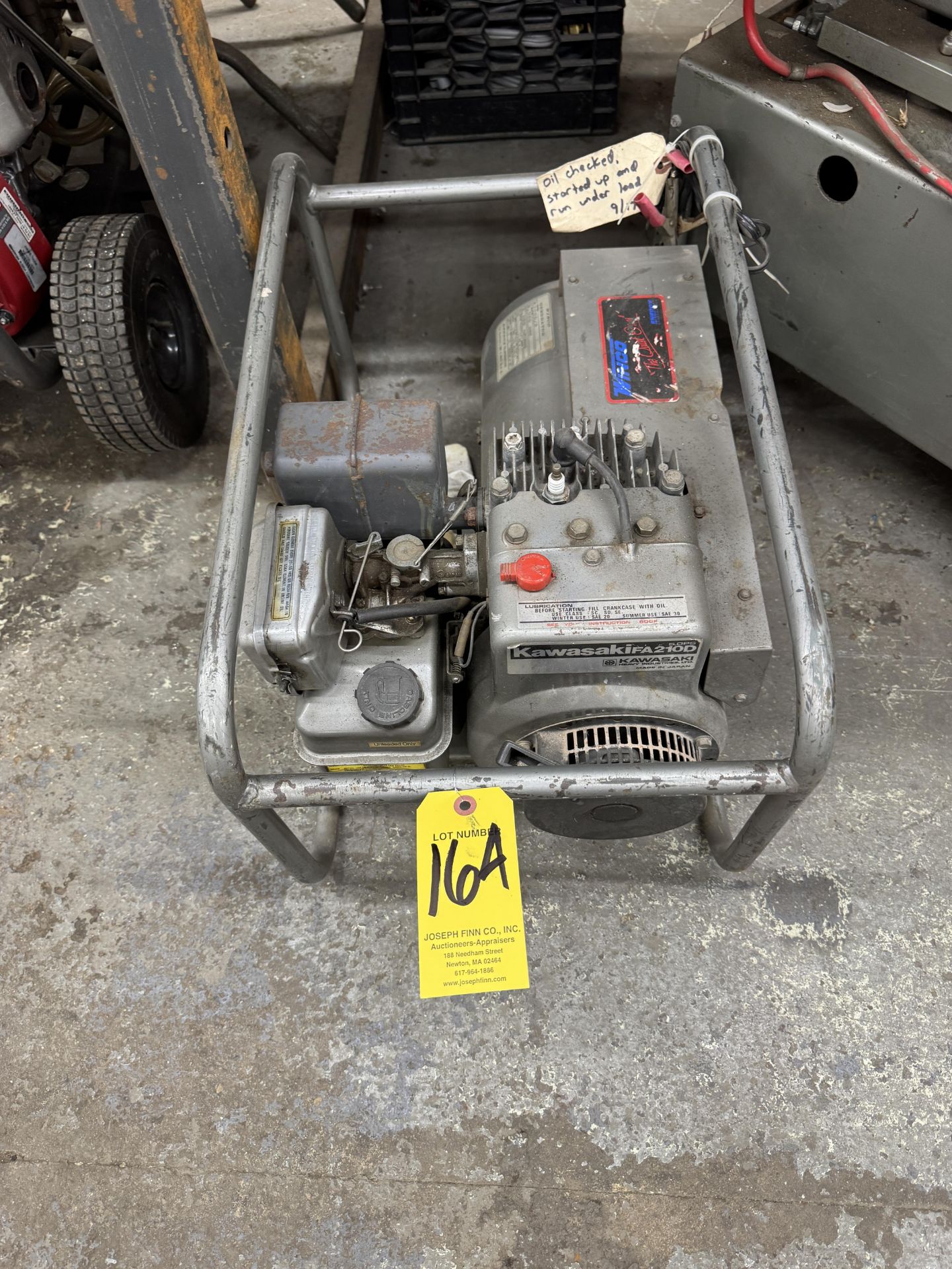 Kawasaki FA 210 Dynamite K3000 Port. Generator