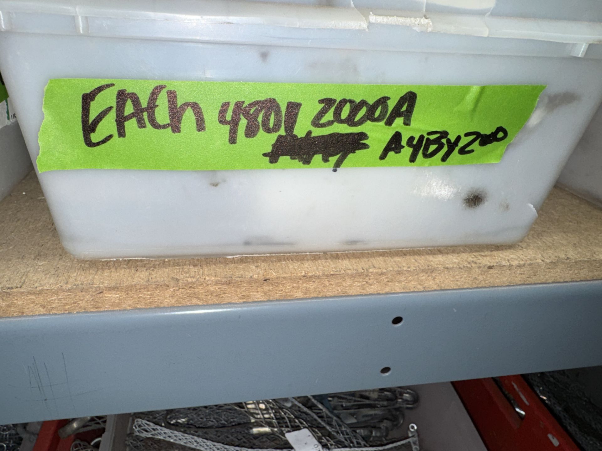 LOT (4) A4BY 2000 Fuses, (1) 4801 Fuse in Bin - Image 2 of 4