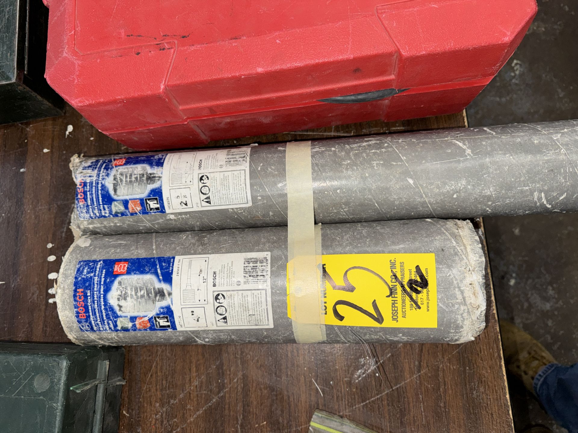 LOT (2) Bosch Rotary Hammer Core Bits