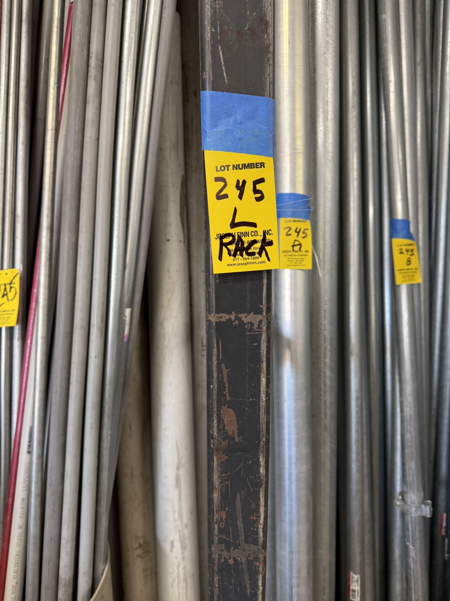 Steel Conduit Rack. (no contents) - Image 2 of 2