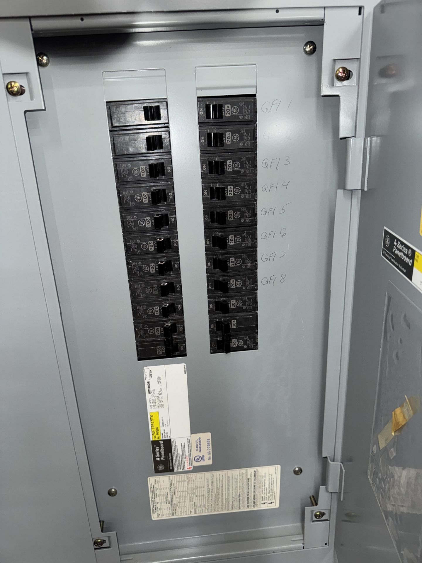 Electrical Panel Breaker Box Set Up/ Receptacles - Image 3 of 6