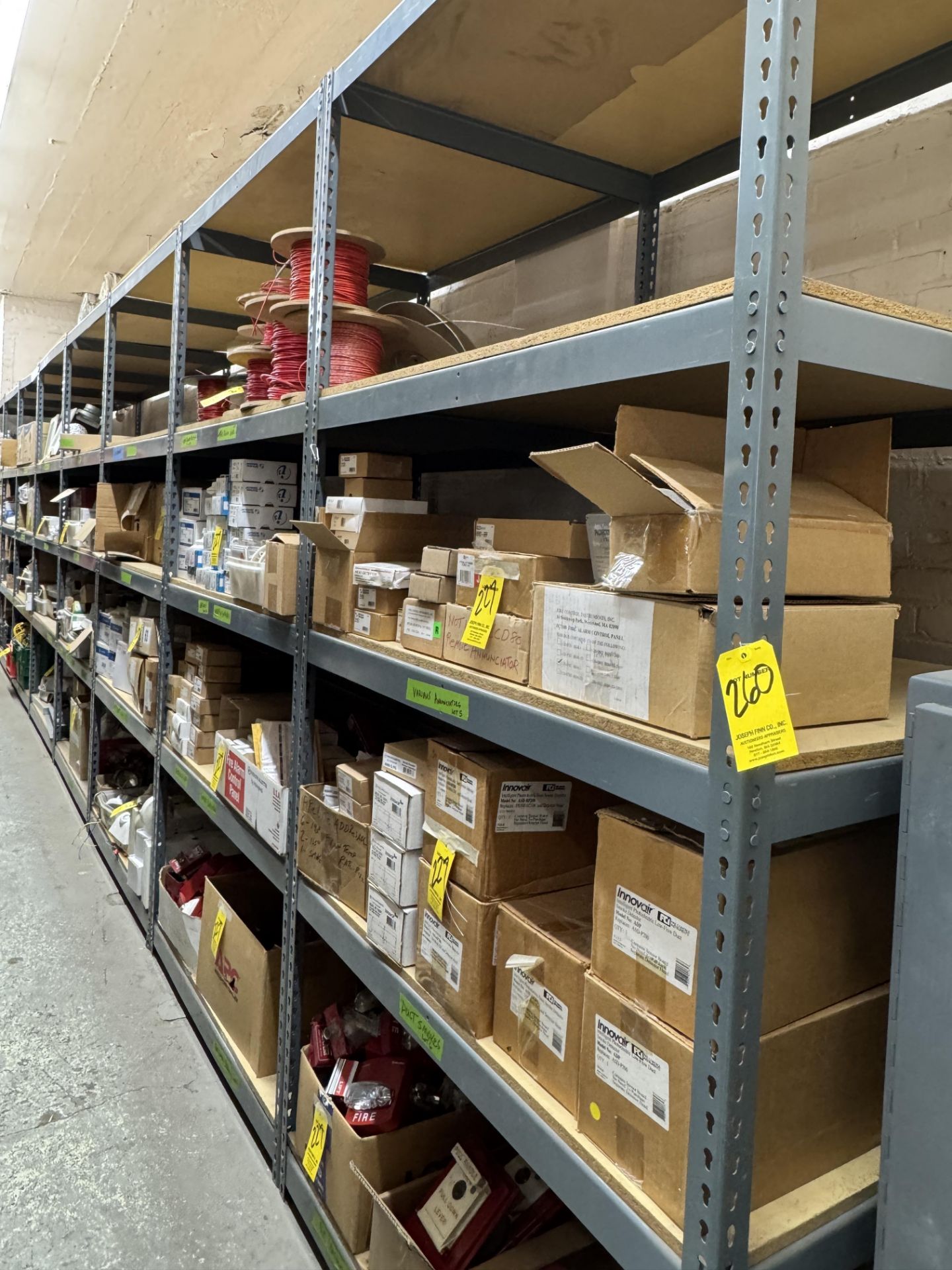 LOT Approx. 24 Sections of Light Duty Shelving (Late Removal) - Image 2 of 2
