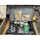 Hitachi DH38YE Rotary Hammer, .5", 120 V, w/ Bits and Case
