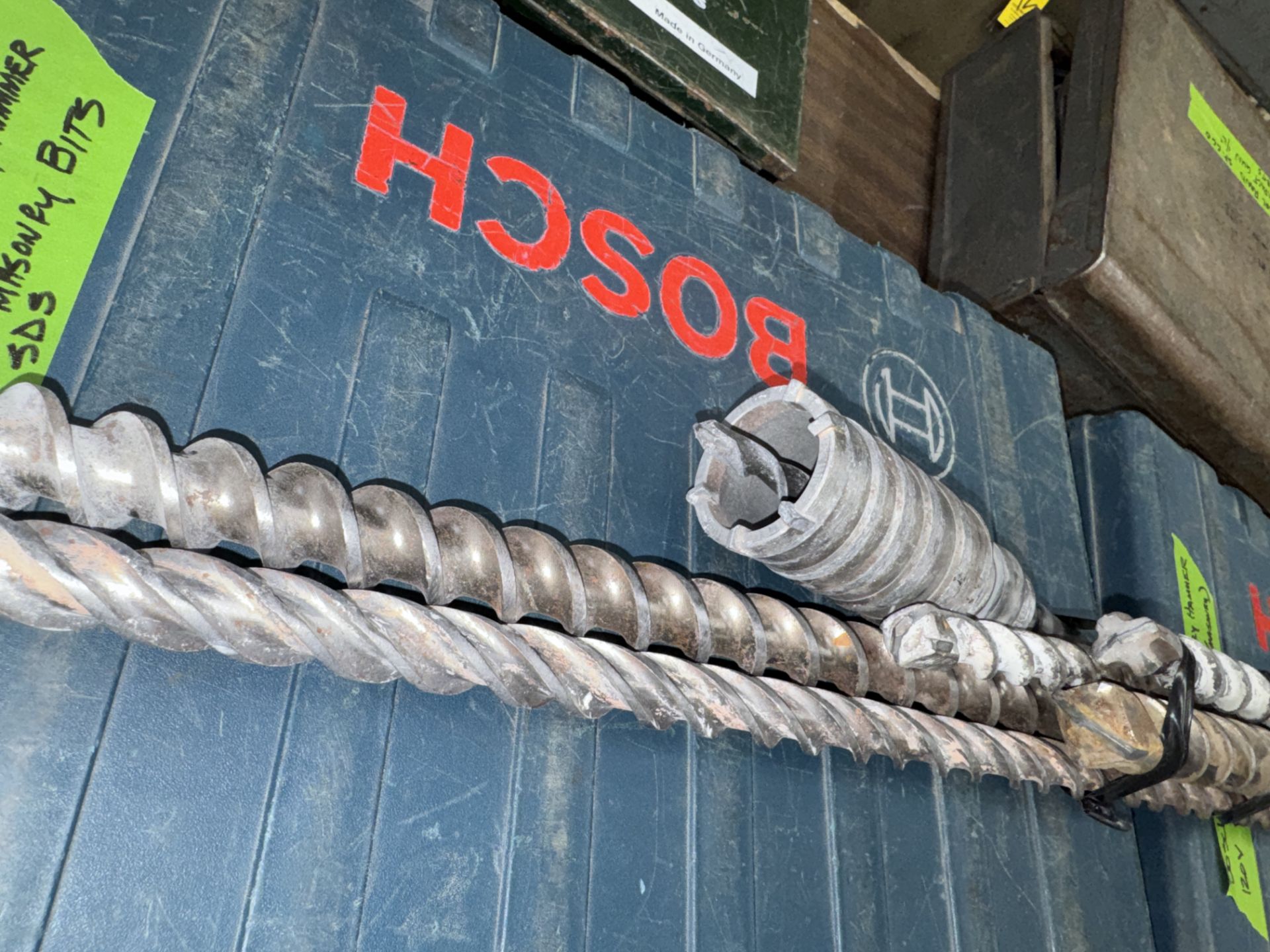 LOT (5) Asst. Large Hammer Drill Bits - Image 2 of 2