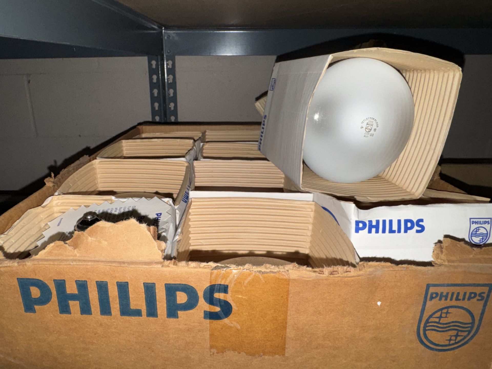 LOT Asst. Industrial Light Bulbs, Emergency Lights, Exit Signs on (2) - Image 9 of 14