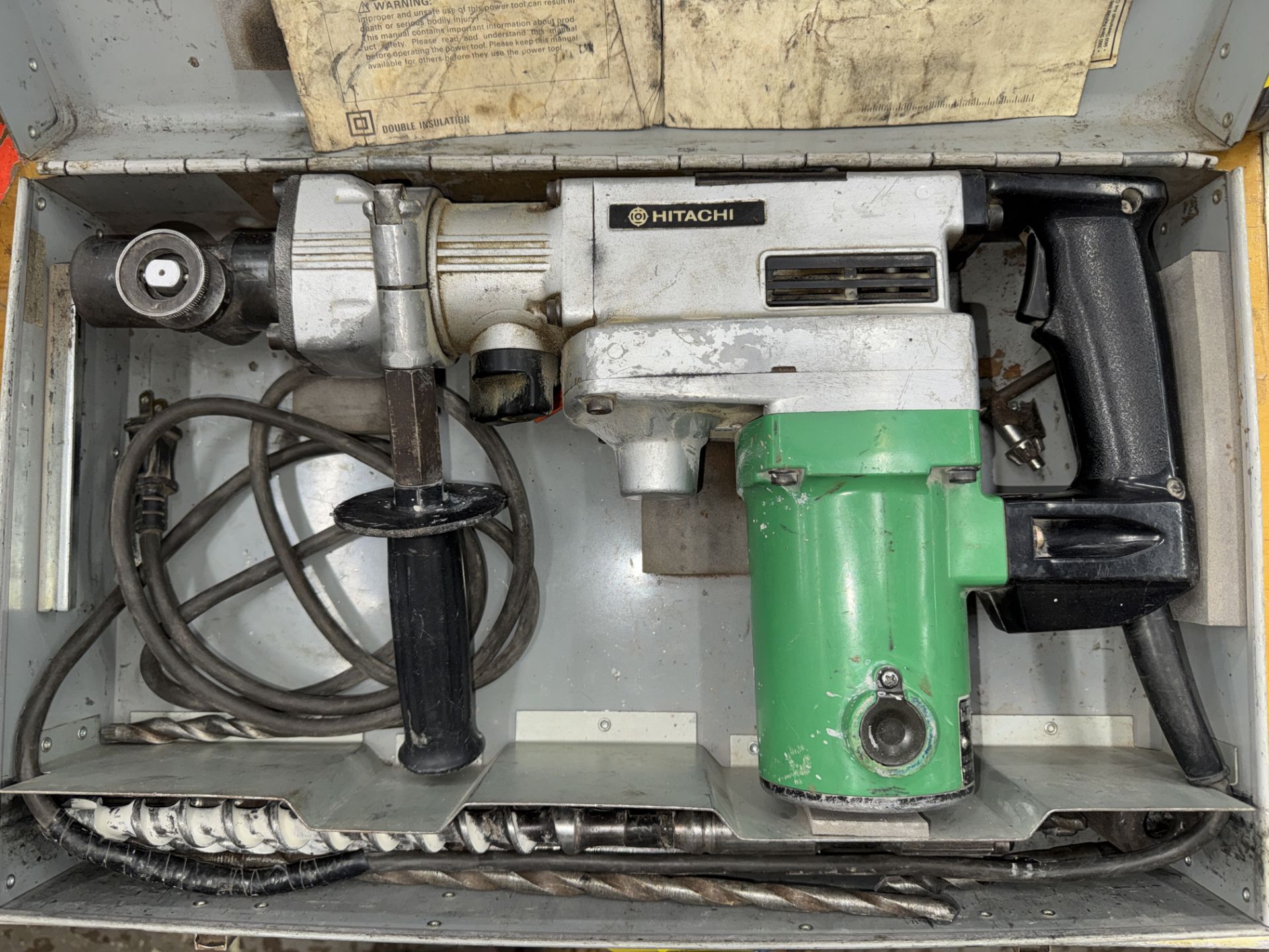 Hitachi DH38YE Rotary Hammer, .5", 120 V, w/ Bits and Case - Image 2 of 5