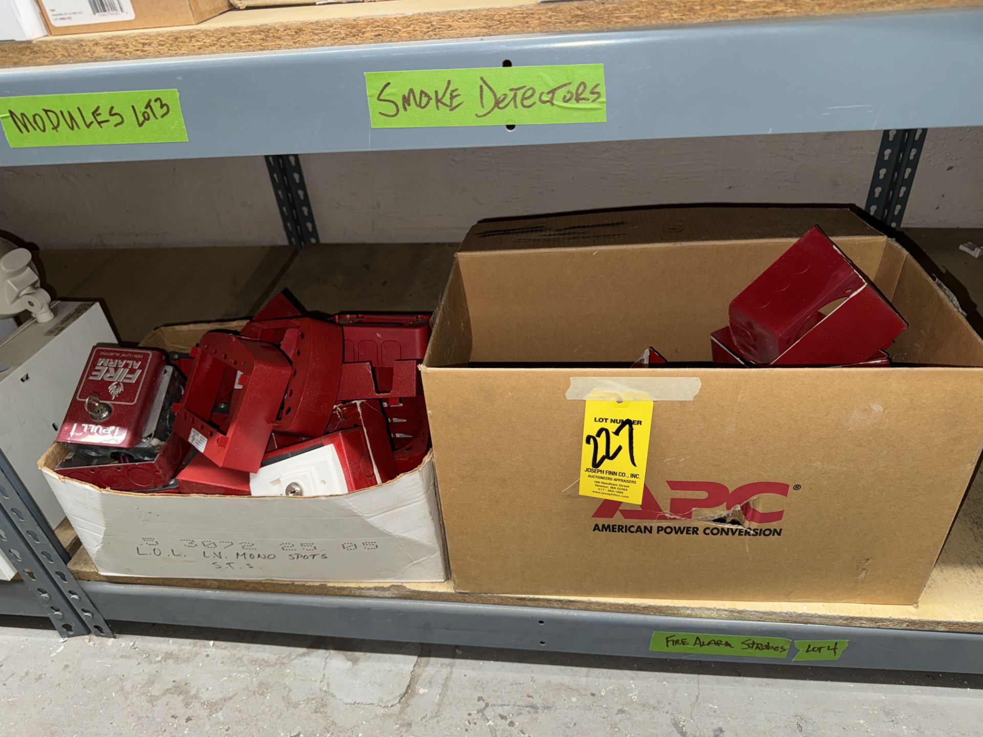 LOT Asst. Annunciators, Heat Protectors, Duct Smoke Detectors, Fire Alarm Boxes, Strobes, Fire Alarm - Image 12 of 17