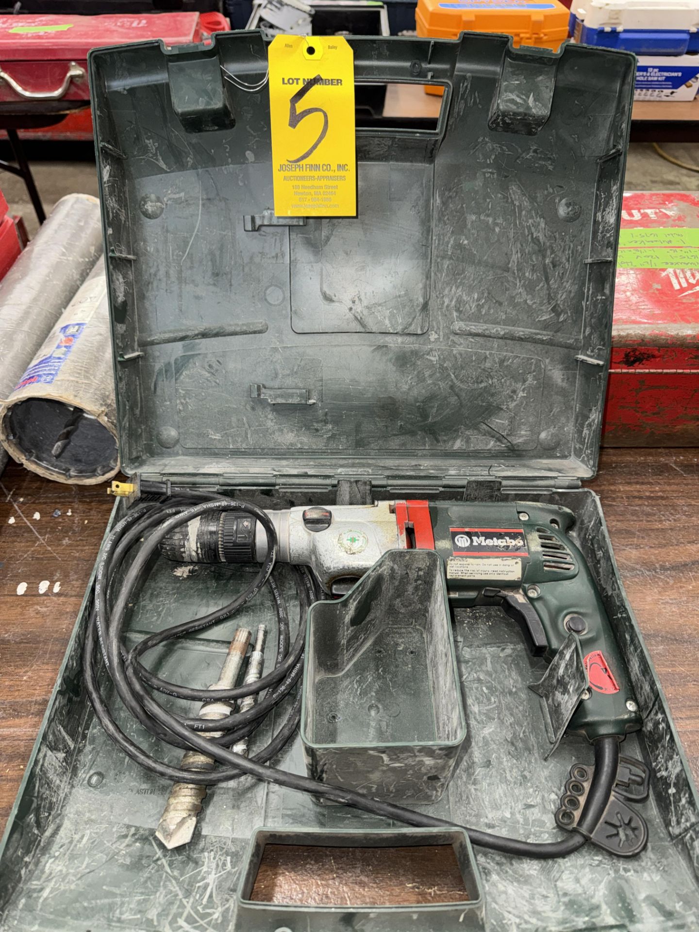 Metabo SBE680 Hammer Drill w/ Case