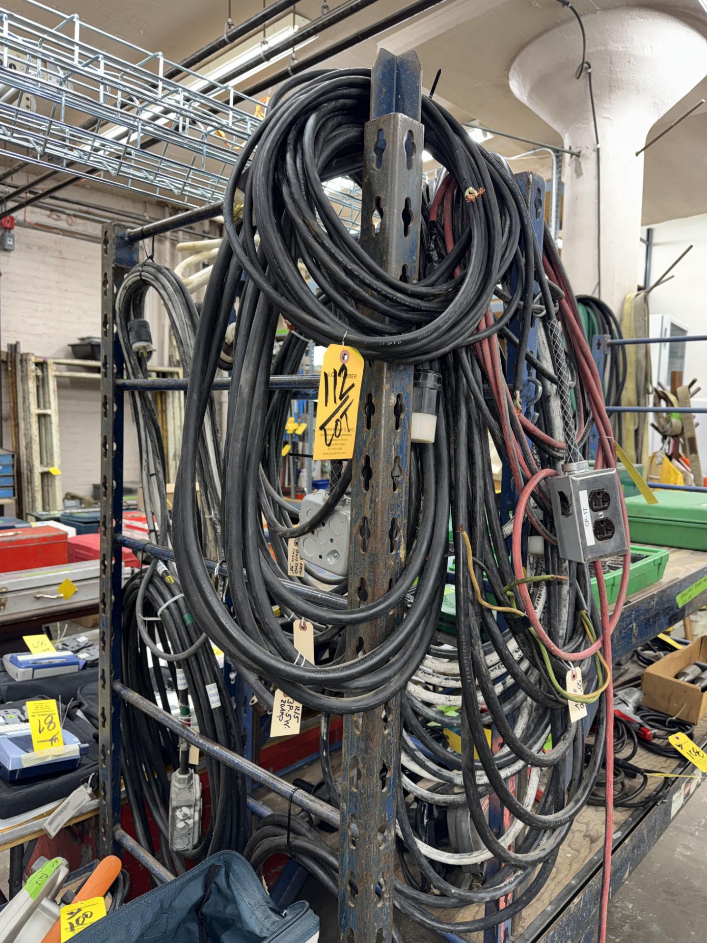 LOT Asst. HD Extension Cable, Receptacle Boxes