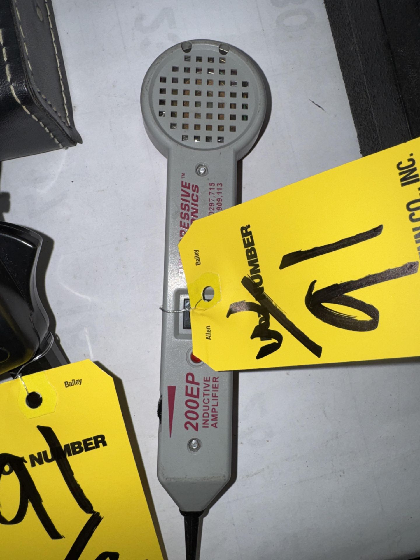 LOT Amprobe ACD-8A Amp Meter w/ Case, Progressive Electronics Inductive Amplifier - Image 3 of 3