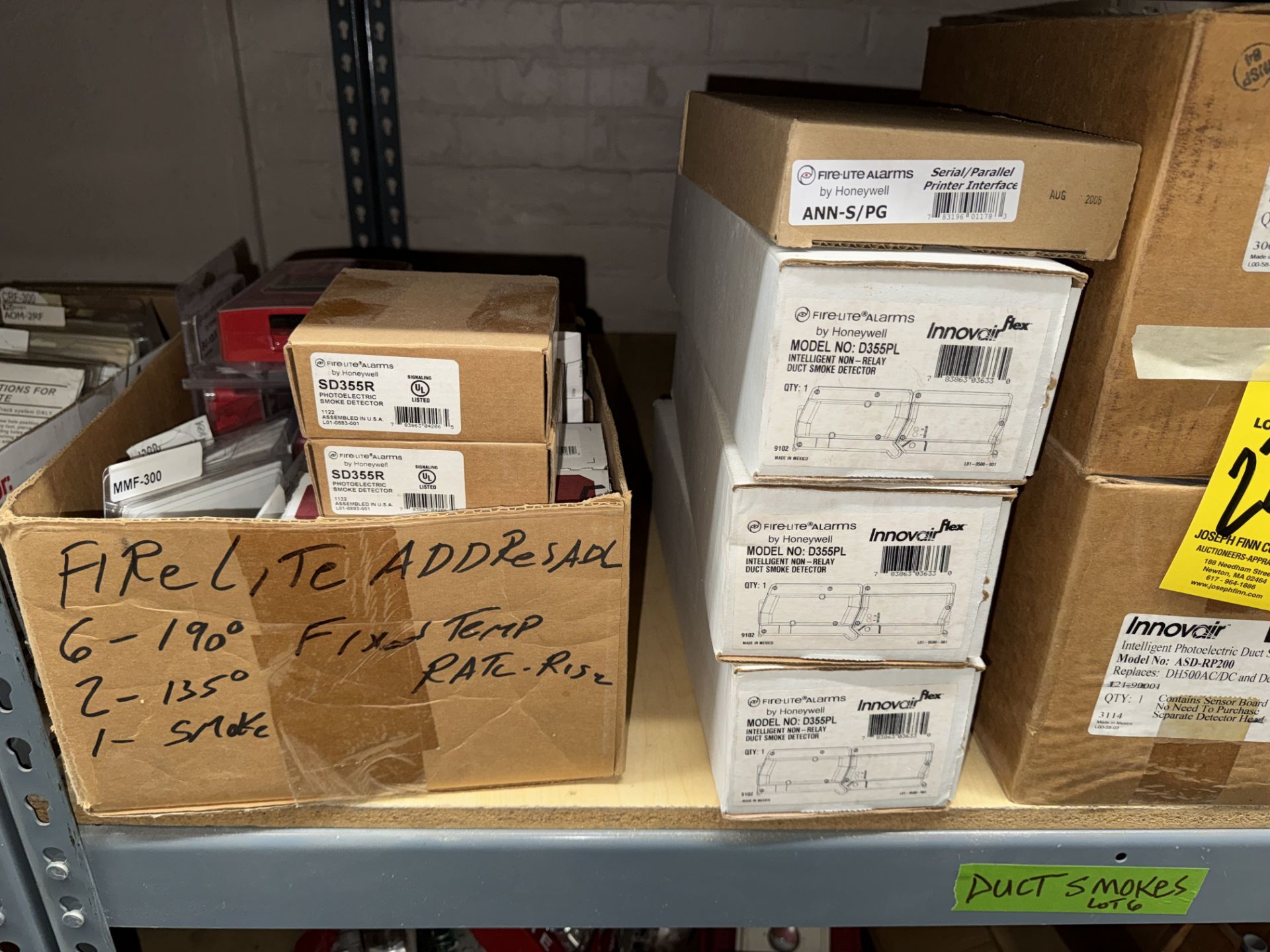 LOT Asst. Annunciators, Heat Protectors, Duct Smoke Detectors, Fire Alarm Boxes, Strobes, Fire Alarm - Image 6 of 17