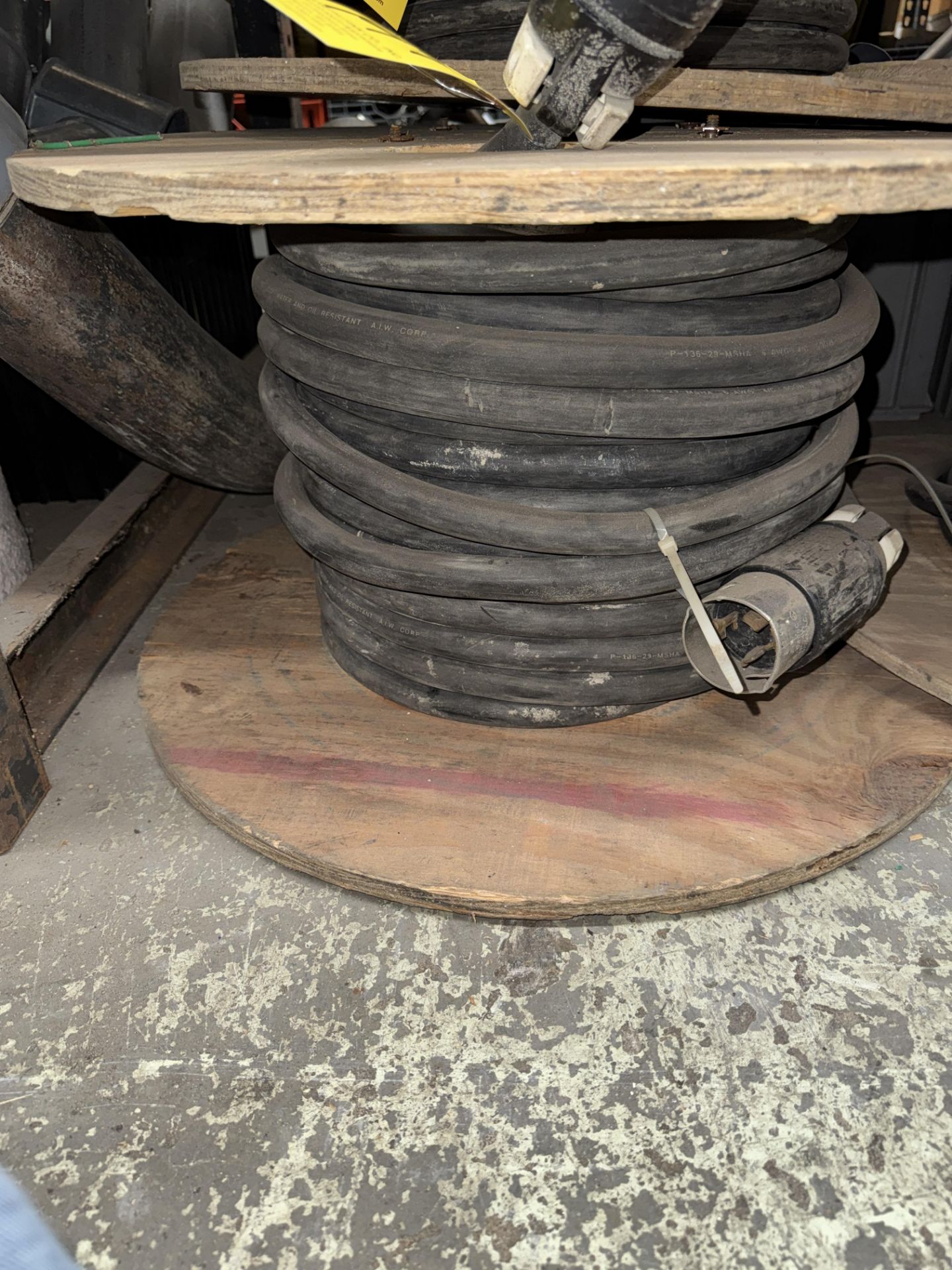 Cable w/ Reel for Remote Electrical Stations