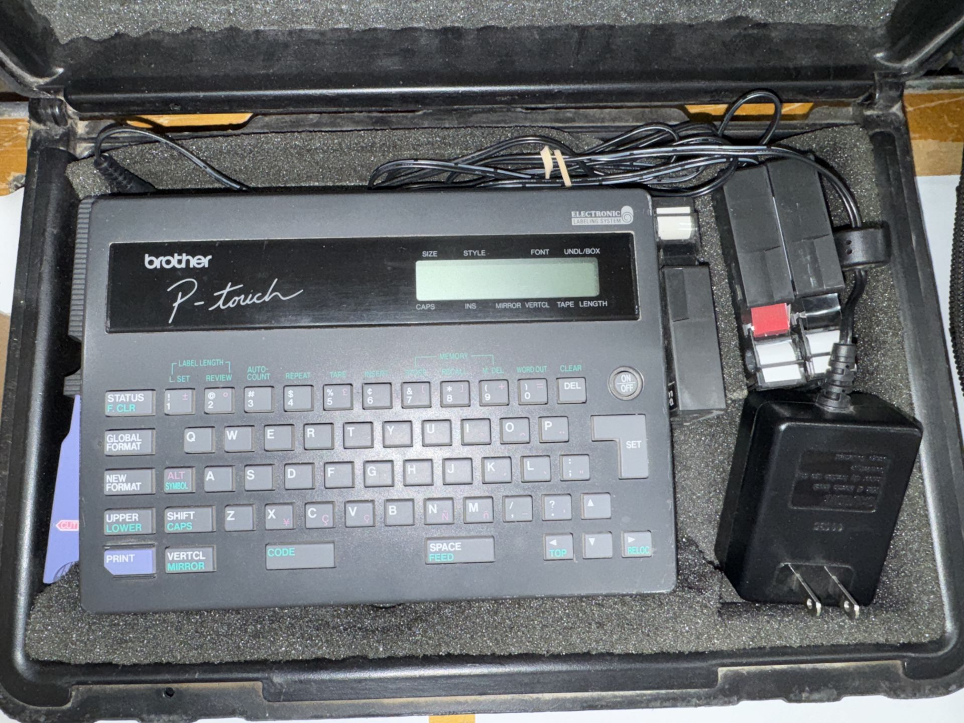 Brother P-Touch Labeler in Case - Image 2 of 2