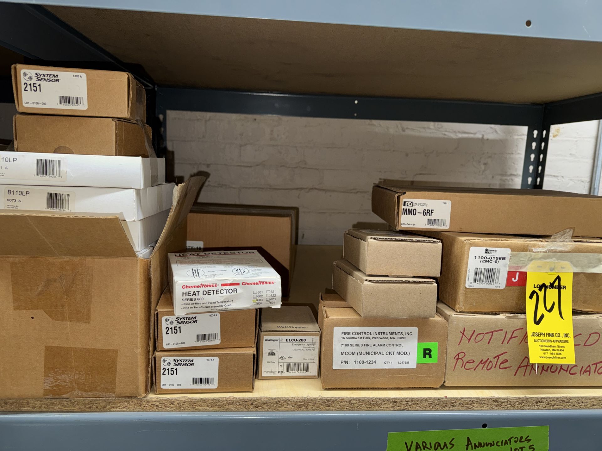 LOT Asst. Annunciators, Heat Protectors, Duct Smoke Detectors, Fire Alarm Boxes, Strobes, Fire Alarm - Image 2 of 17