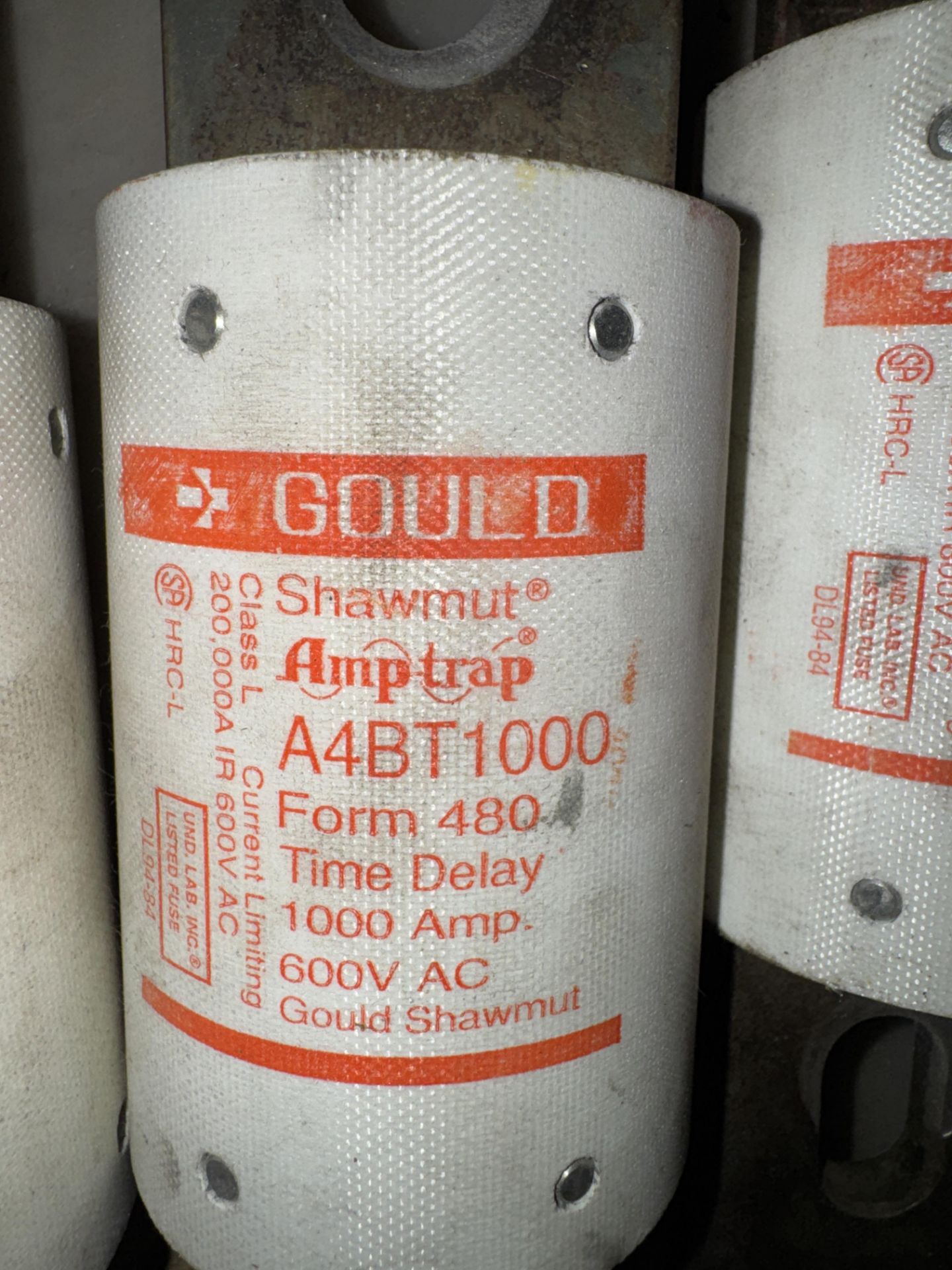 LOT (3) A4BT 1000 Fuses in Bin - Image 2 of 2