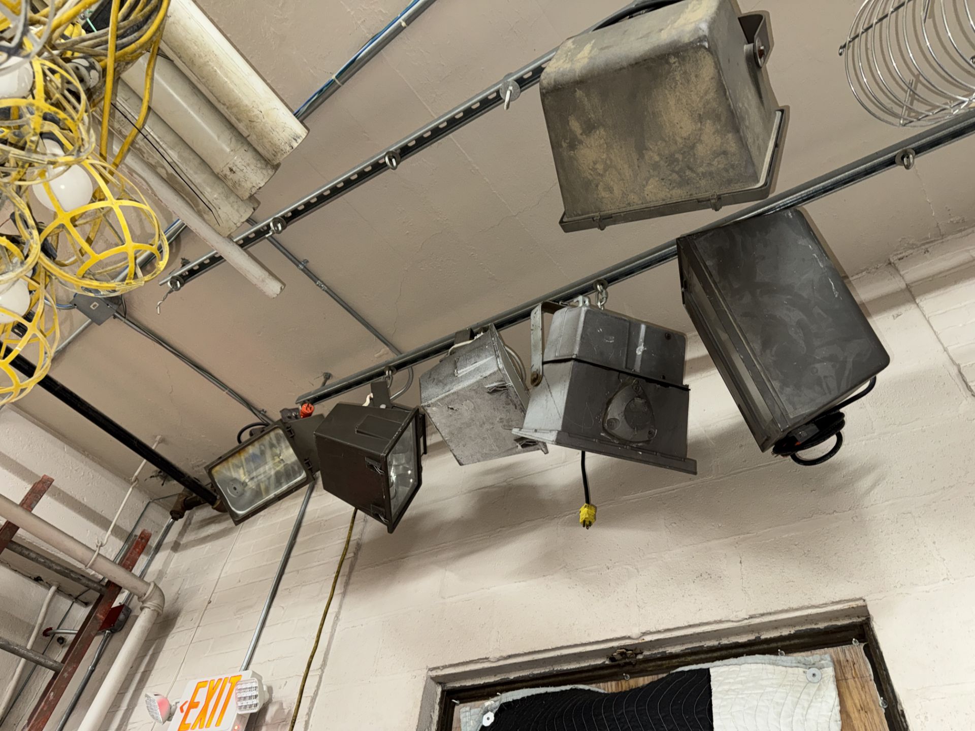 LOT Asst. Vintage Shop Lights
