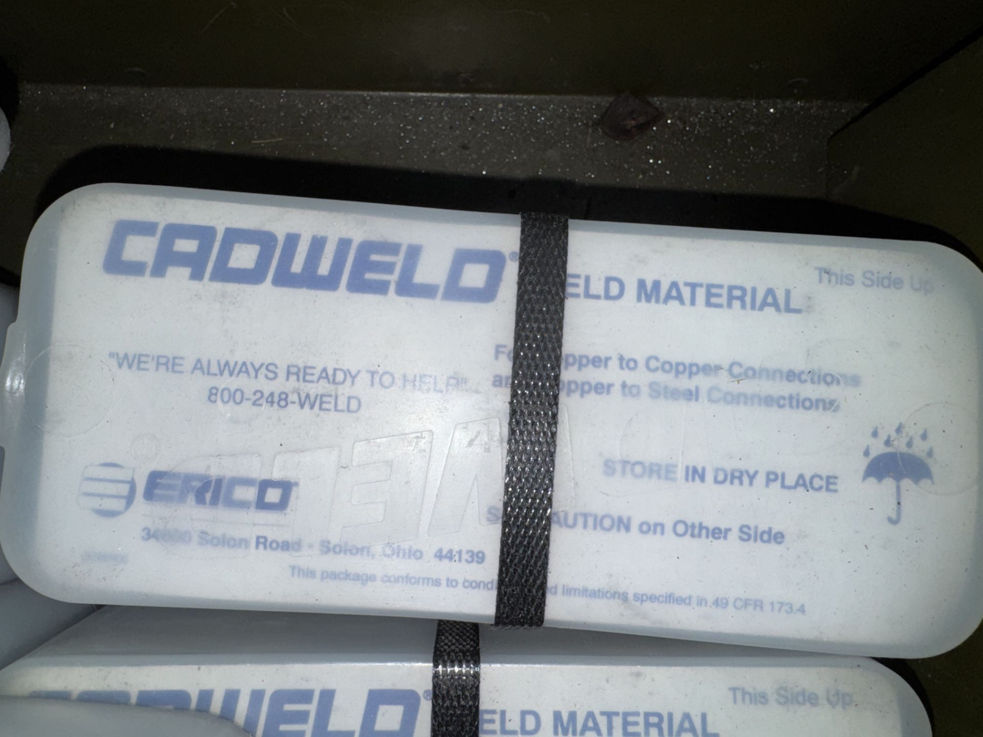 LOT Asst. Cadwell Tools, Dies, Welding Supplies in (3) - Image 2 of 4