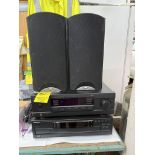 LOT (1) Sherwood RX-4103 AM/FM Stereo Receiver, Kenwood DP-R797 Multi CD Player, Speakers