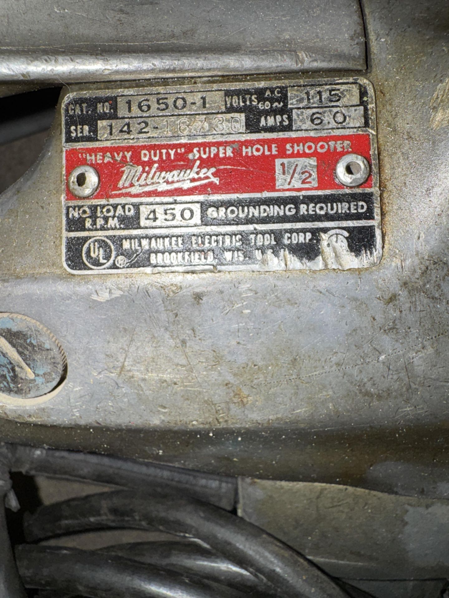 LOT Ingersoll Rand Corded Driver, Milwaukee 1650-1 Corded Driver - Image 2 of 4
