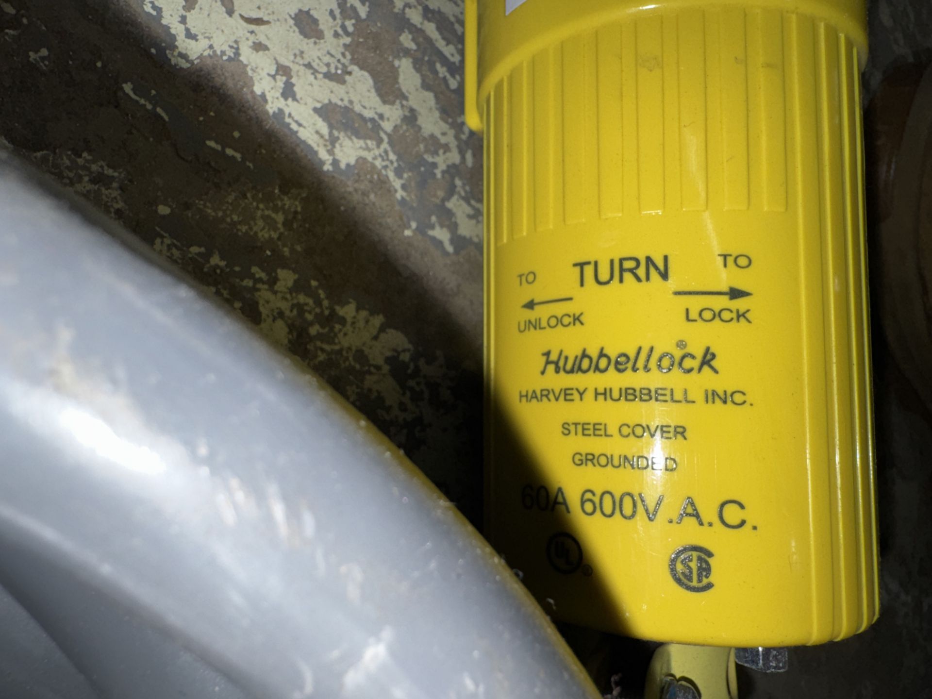 Hubbellock, Female, 6/4 Connection Cord, 60 Amp, 600 Volt - Image 2 of 4