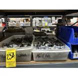 LOT Asst. Couplings, Connectors, Plates, Rings, Clips, Fasteners, Fittings, Chain, Cable, Hanging