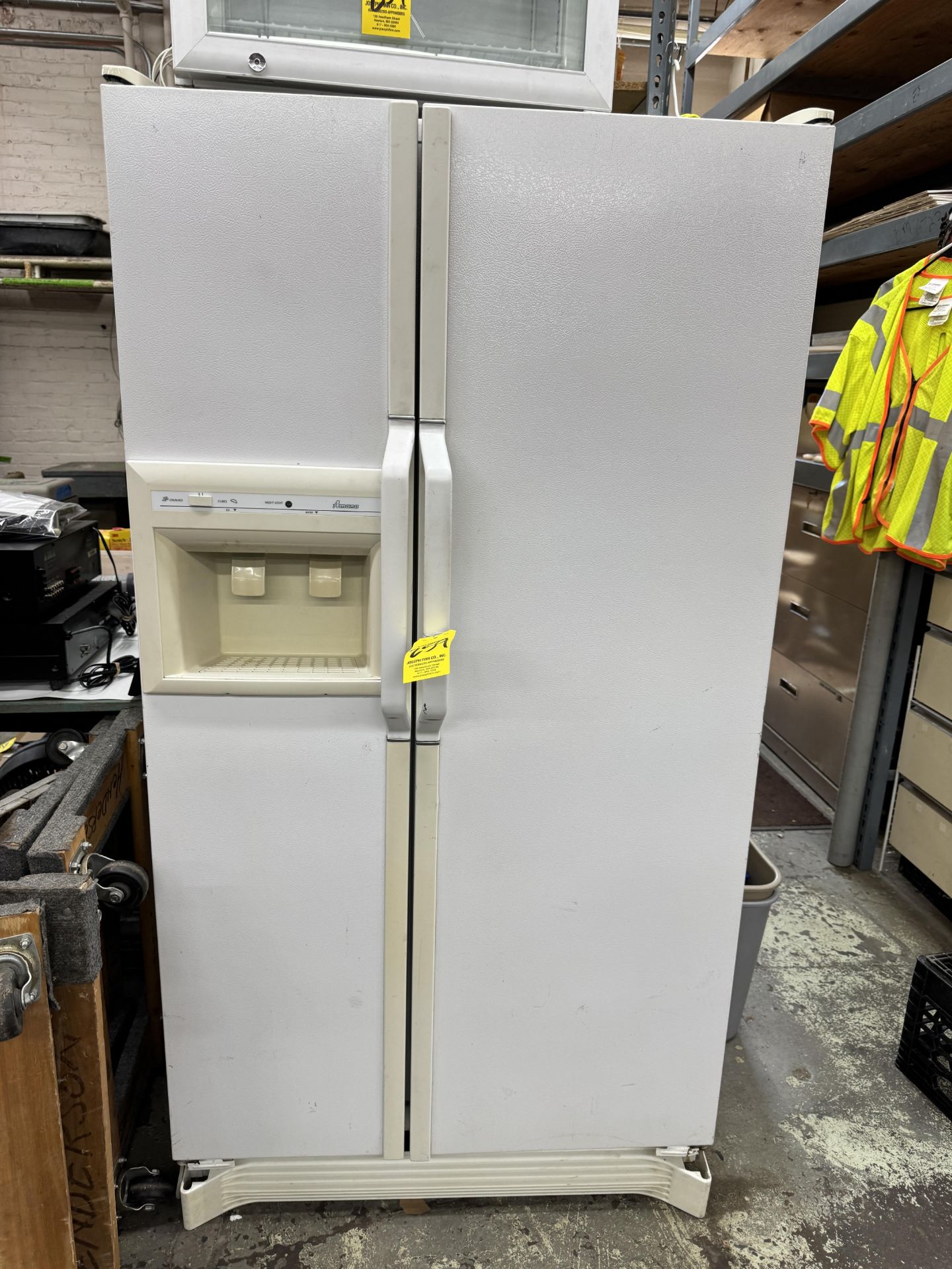 LOT Amana Refrigerator, Glass Front Cooler