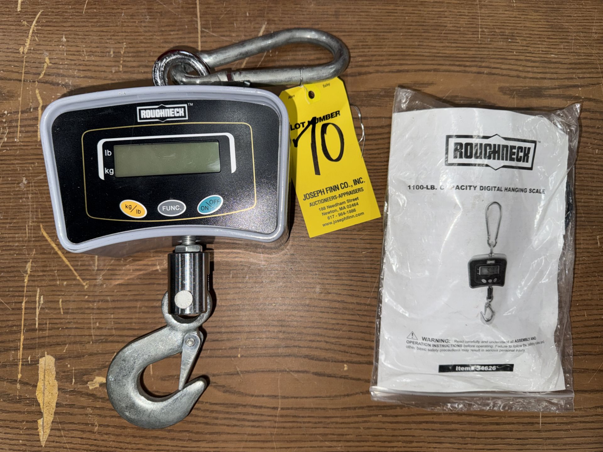 Roughneck 1100 Lb. Hanging Scale