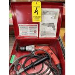 Milwaukee 0302-20 Corded Drill w/ Case