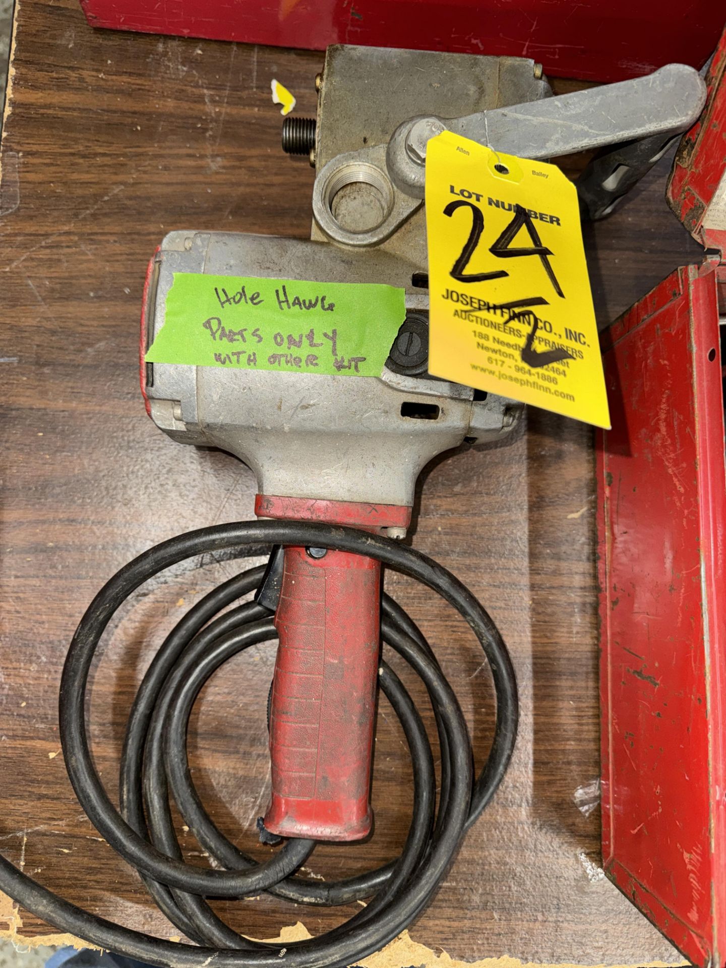 Milwaukee Hole Hawg #1675-1 (Parts Only) & Milwaukee Hole Hawg #1675-1 in Case - Image 2 of 5
