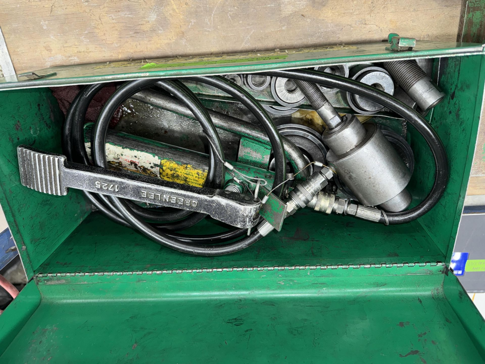 Greenlee #1725 Hyd. Knock Out Set in Case