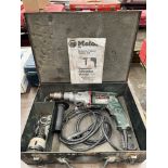 Metabo 523 Hammer Drill w/ Case
