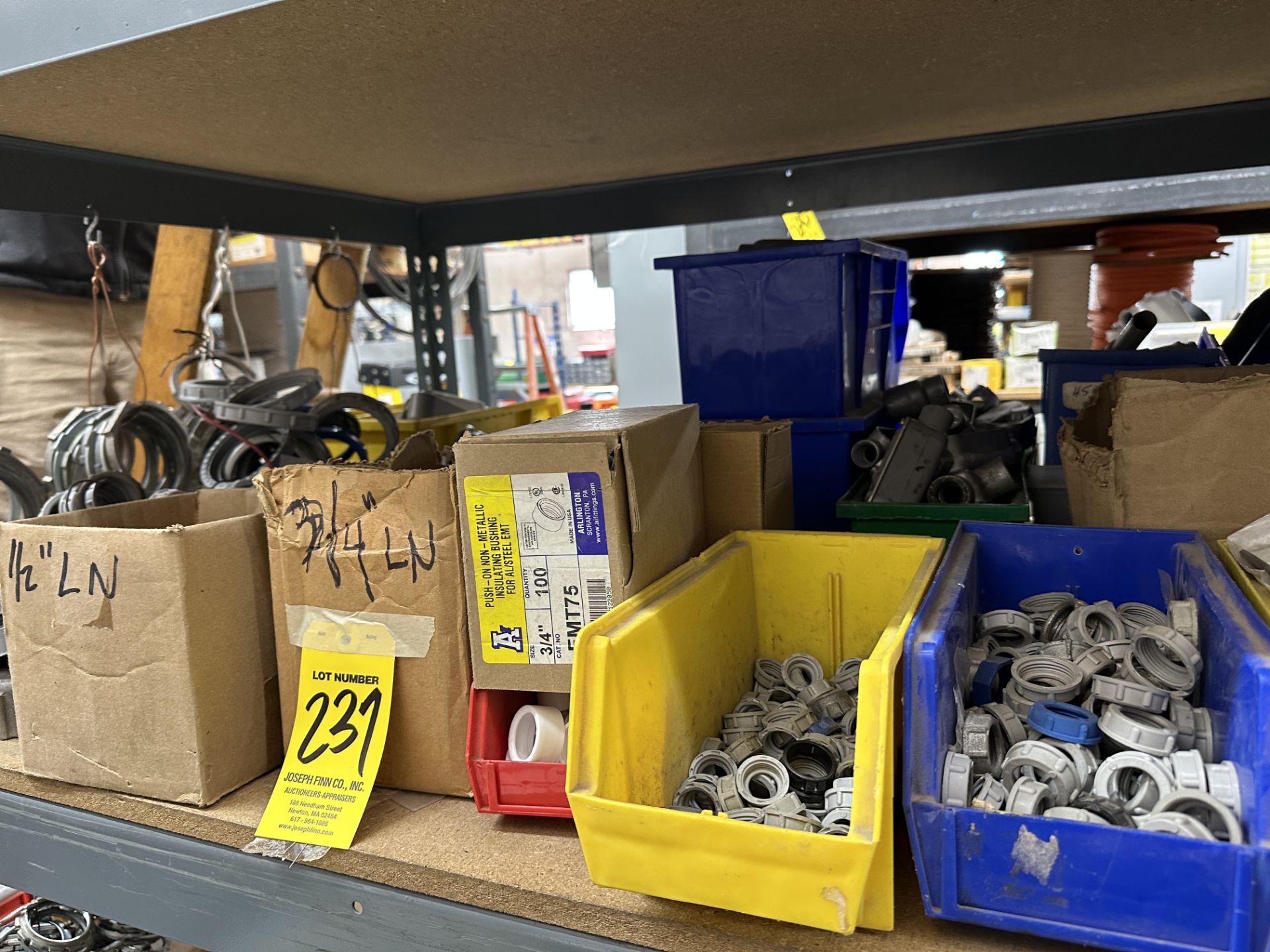 LOT Caddy Metal Stud Clips, Hangers, Bushings, Etc. - Image 5 of 6
