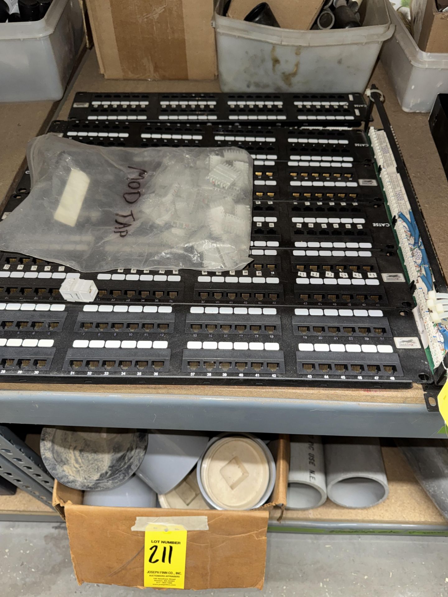 LOT Asst. Ceiling Fans, Relays, Crimp Lugs, Splicers, Cold Shrinks, Ports, Wire Caps, Signa - Image 14 of 14