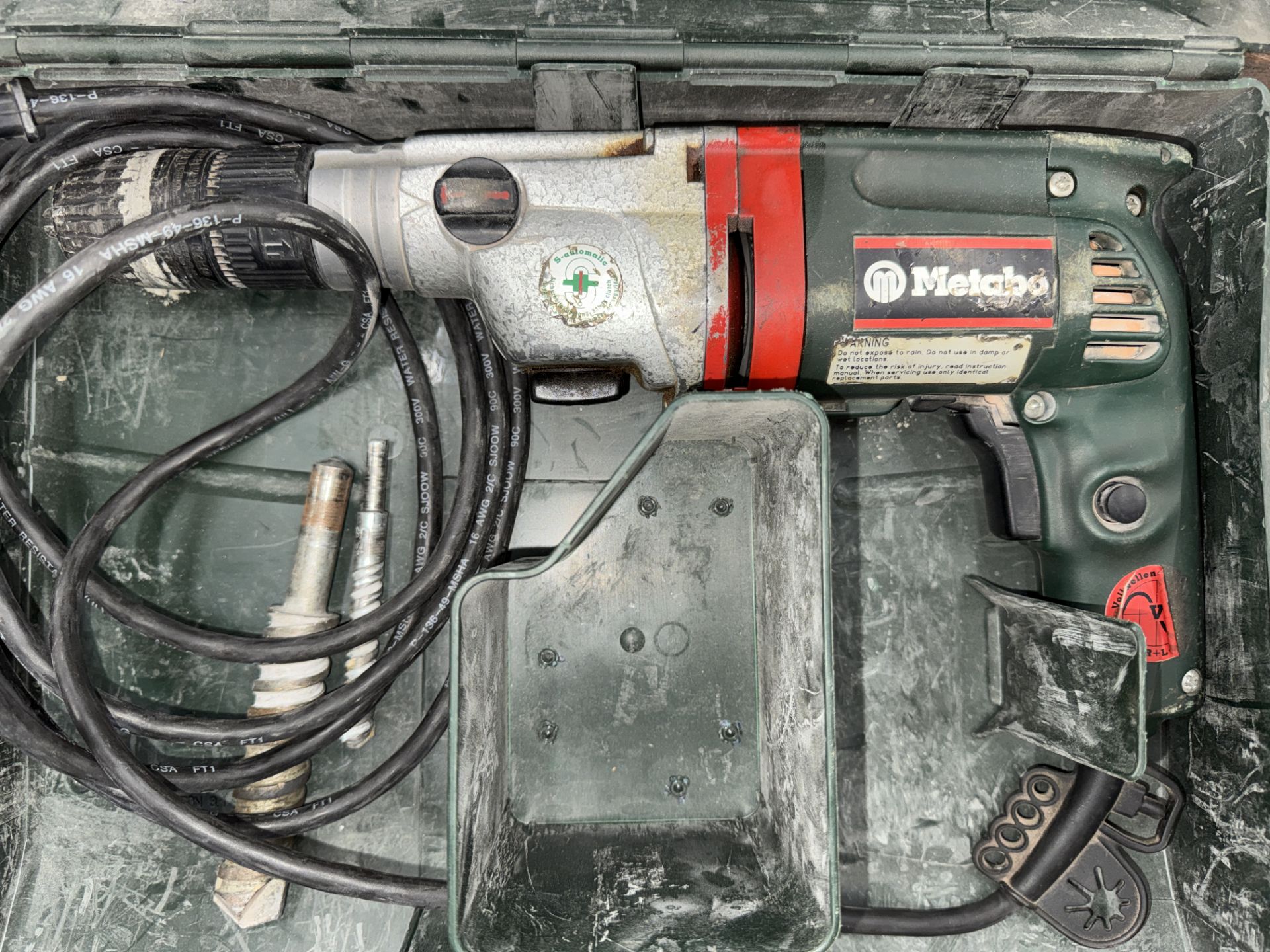 Metabo SBE680 Hammer Drill w/ Case - Image 2 of 3