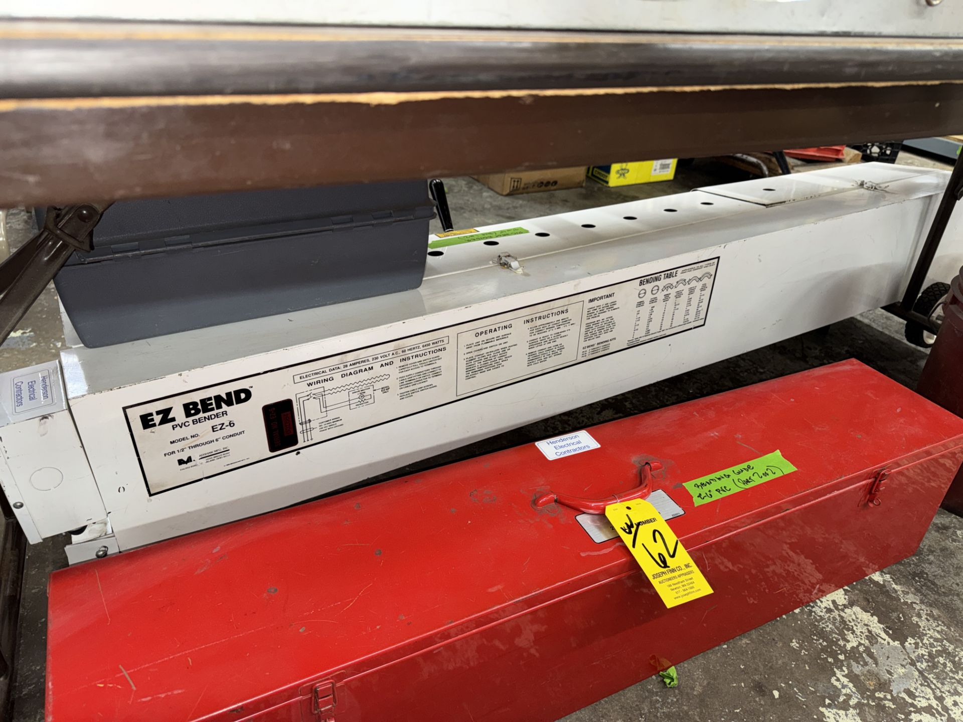EZ Bend PVC Heat Bender, 2" - 6", Model EZ6