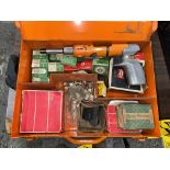 LOT Ramset 4160 Fastening Tool in Case w/ Asst. Shots and Pins