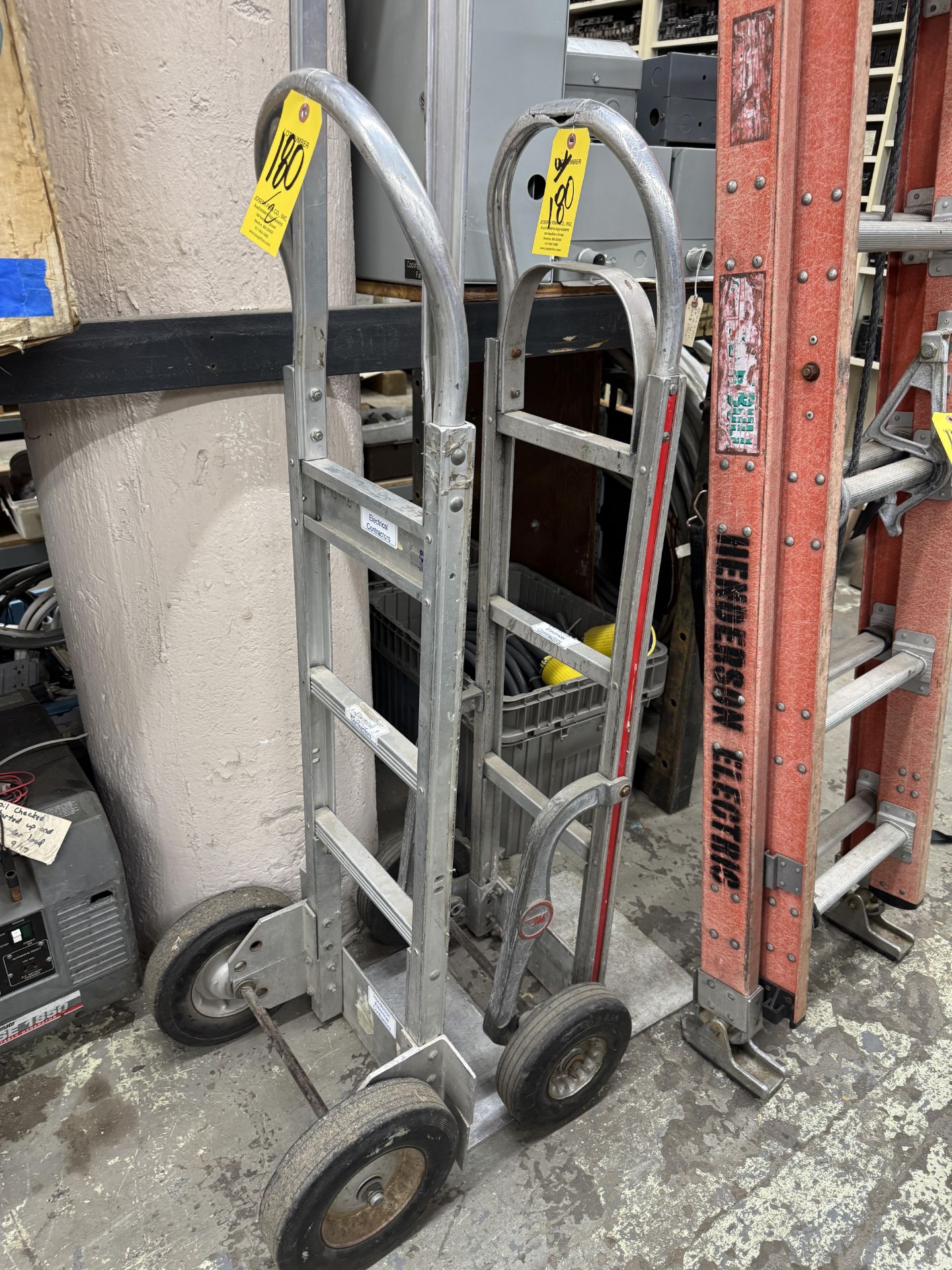 LOT (2) Asst. Wheel Dolleys