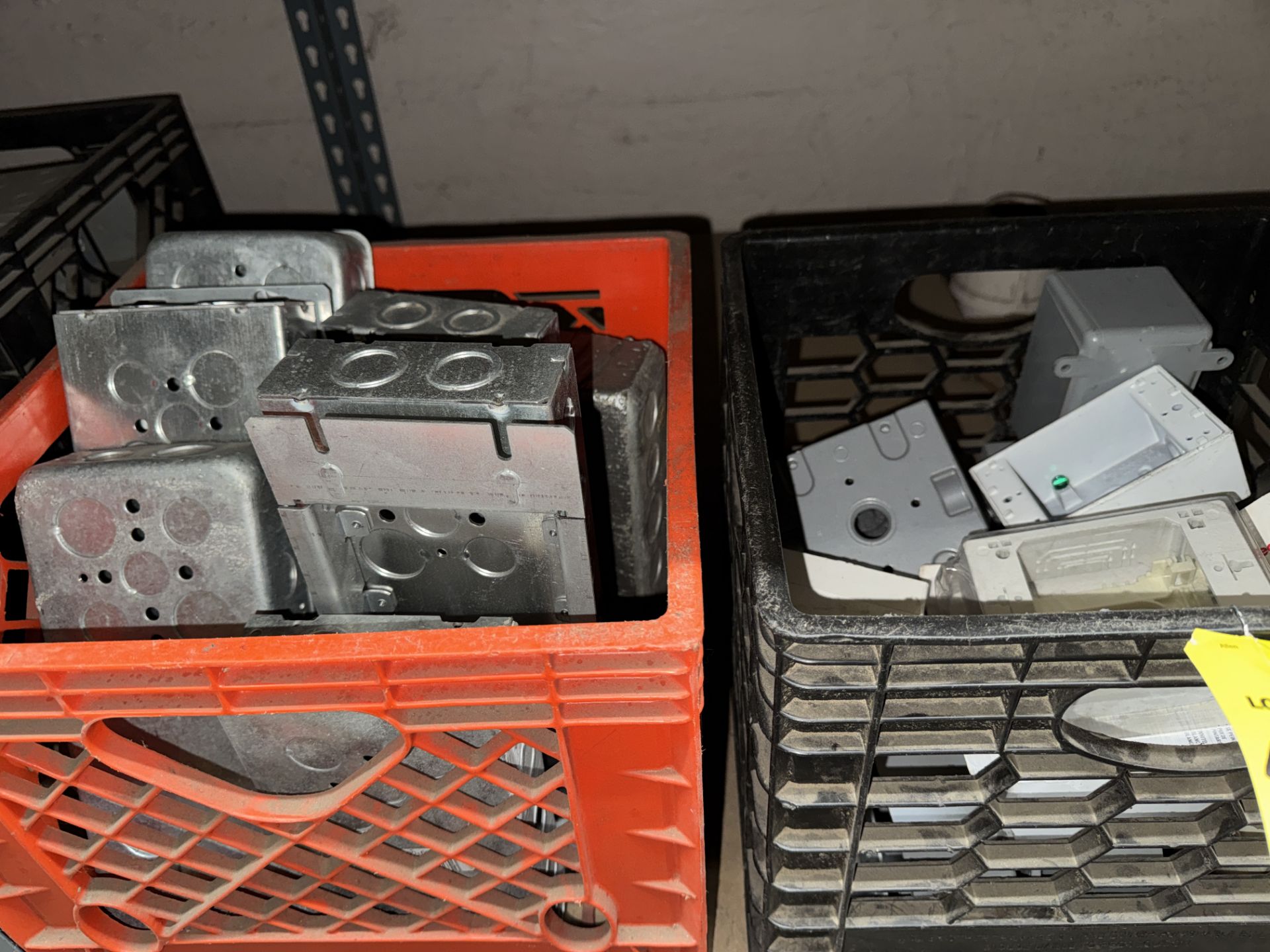 LOT Asst. Clamps, Fasteners, Plates, Clips, Stand Offs, Electrical Boxes on (2) - Image 19 of 19
