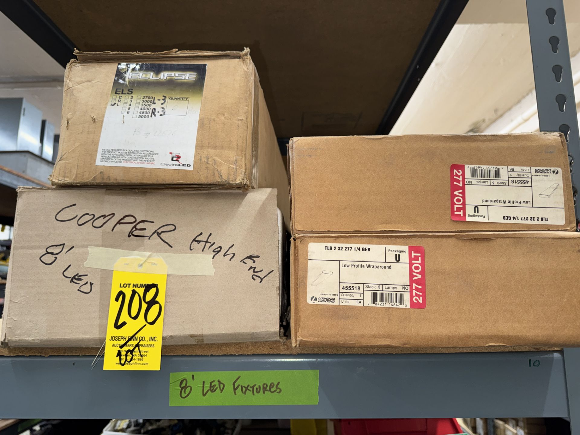 LOT Asst. 8' LED Light Fixtures
