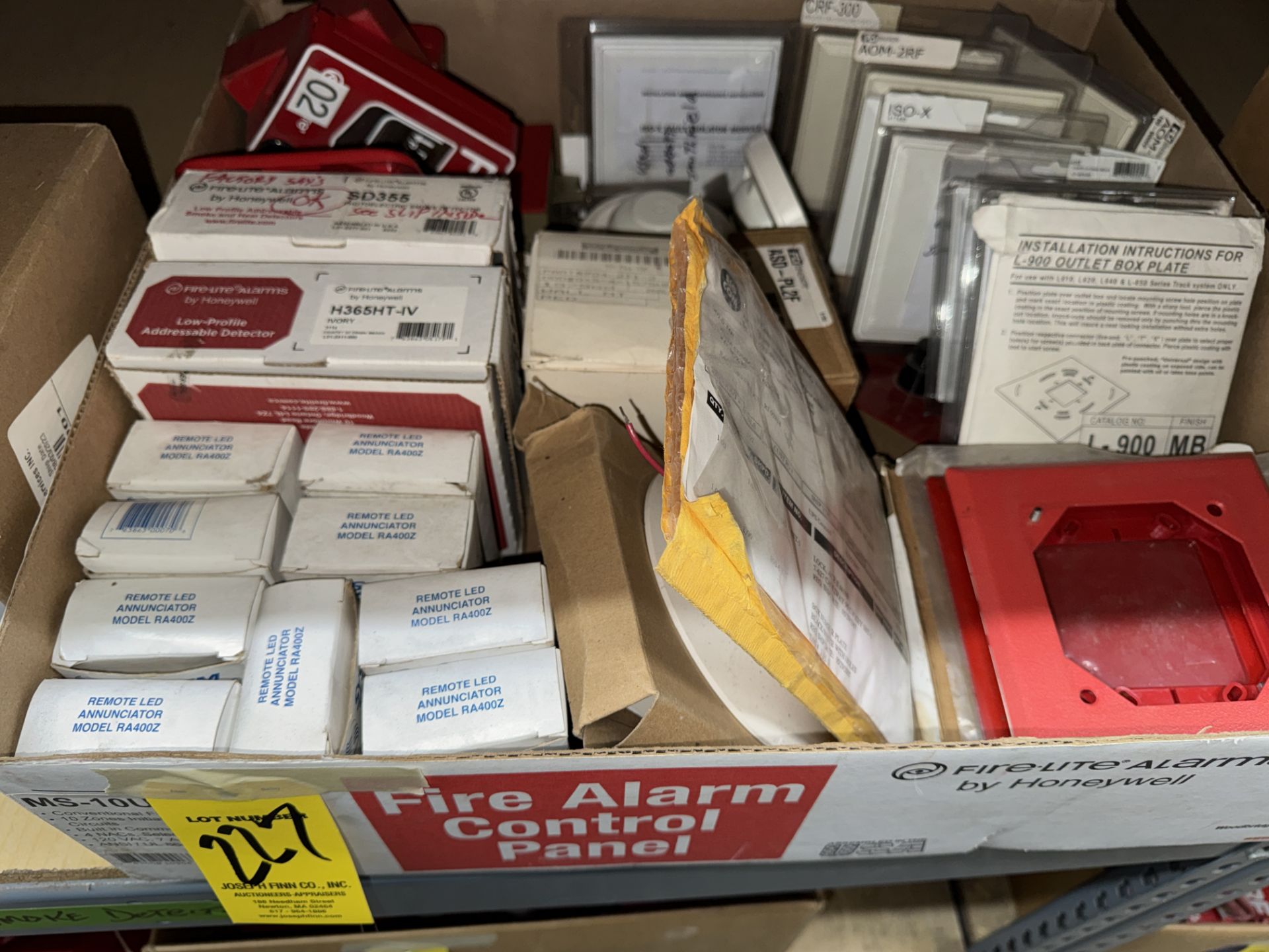 LOT Asst. Annunciators, Heat Protectors, Duct Smoke Detectors, Fire Alarm Boxes, Strobes, Fire Alarm - Image 14 of 17