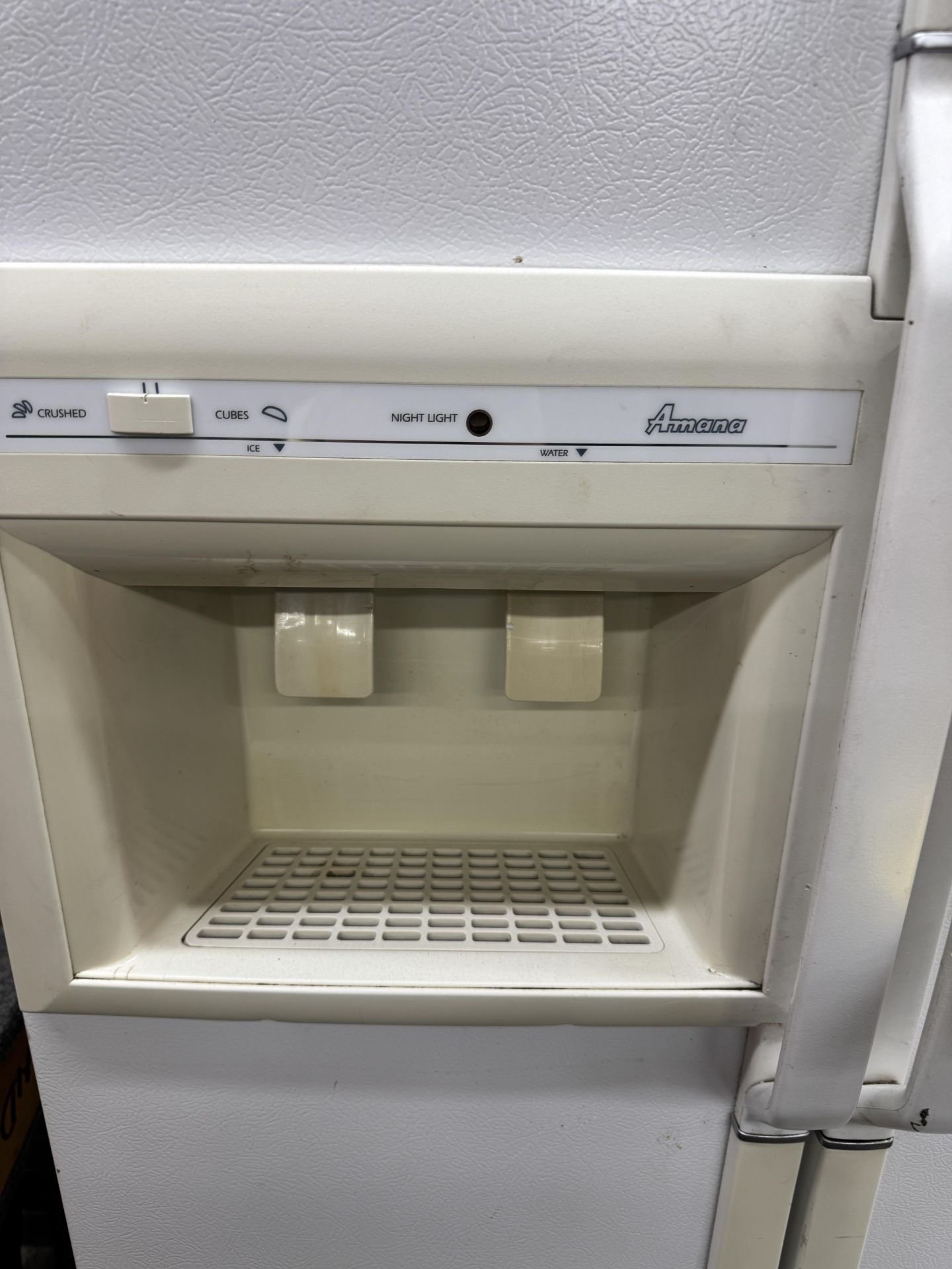 LOT Amana Refrigerator, Glass Front Cooler - Image 2 of 4