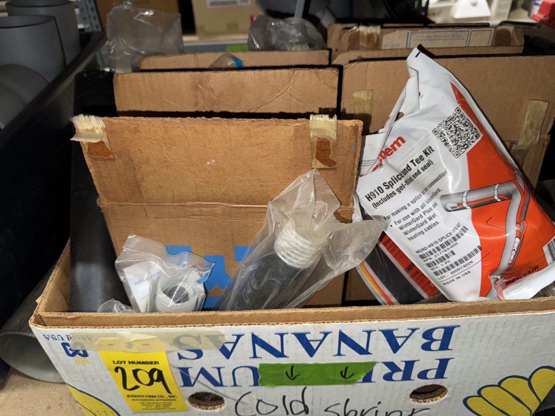 LOT Asst. Ceiling Fans, Relays, Crimp Lugs, Splicers, Cold Shrinks, Ports, Wire Caps, Signa - Image 11 of 14
