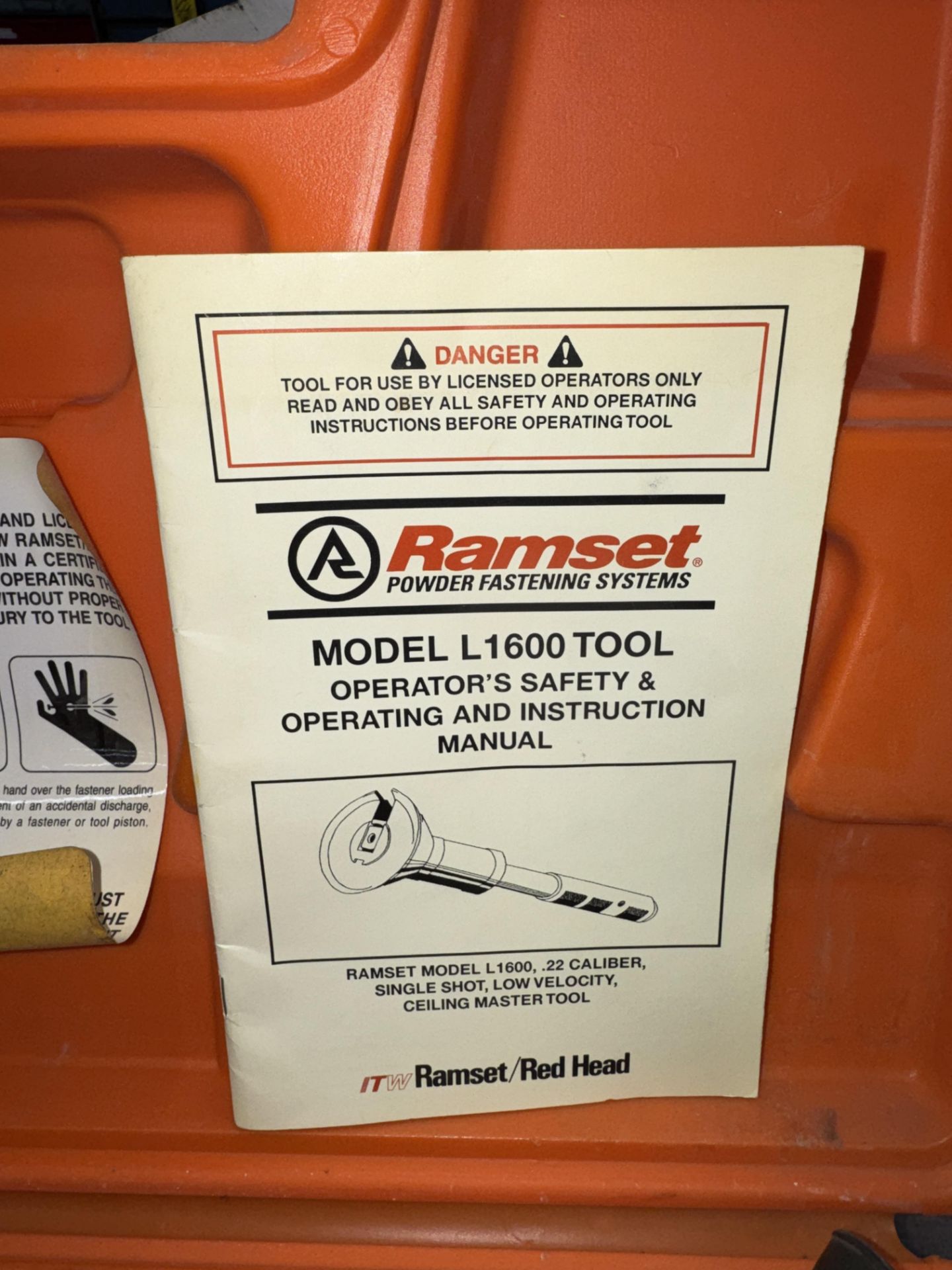 Ramset L1600 Tool in Case - Image 3 of 4